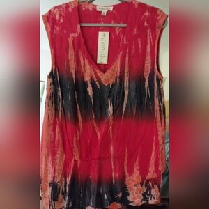 Moon & Sky Rayon Tiedye Top
